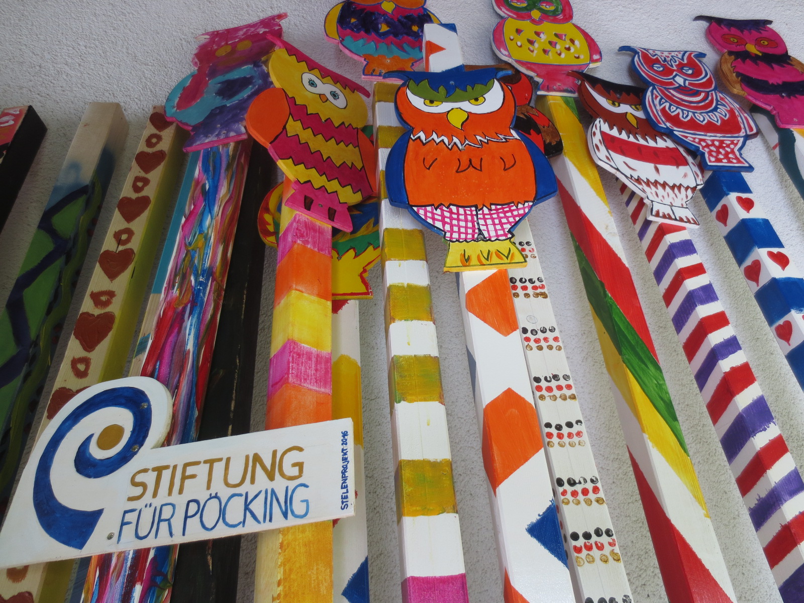 Projekte | Kunststelen 2016 - Pöcking wird bunt