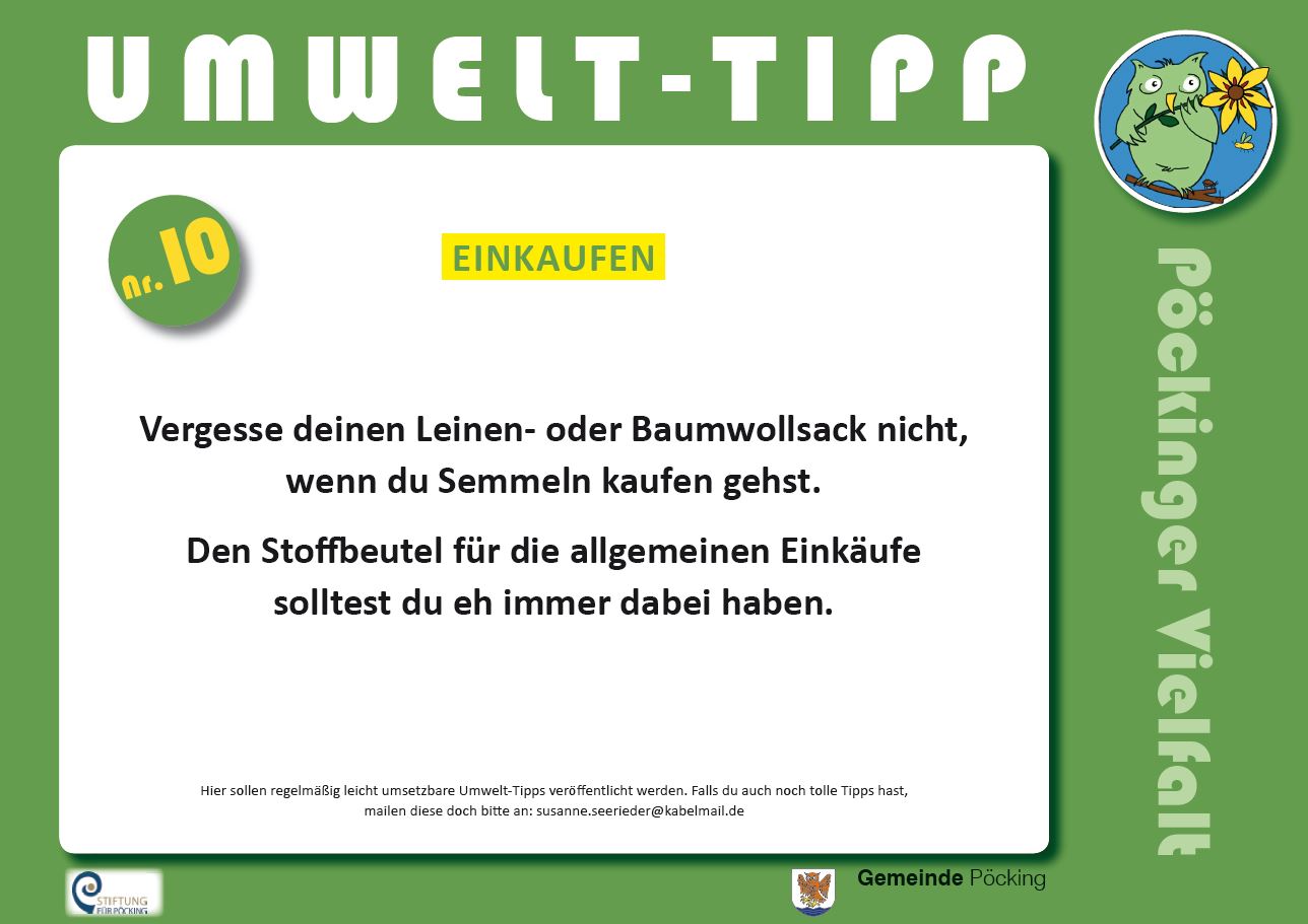 Projekte | Pöckinger Vielfalt | Umweltkalender