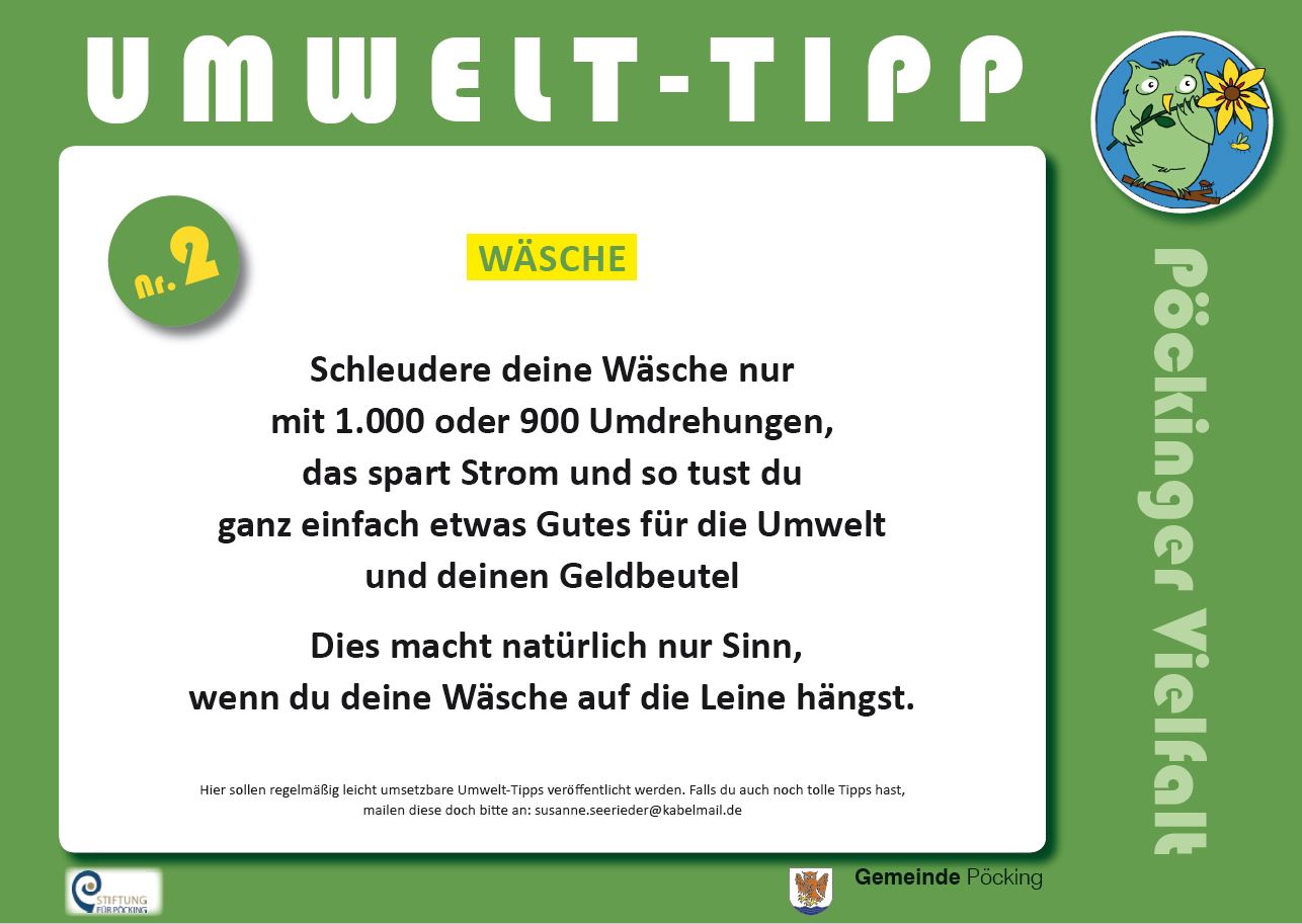 Projekte | Pöckinger Vielfalt | Umweltkalender