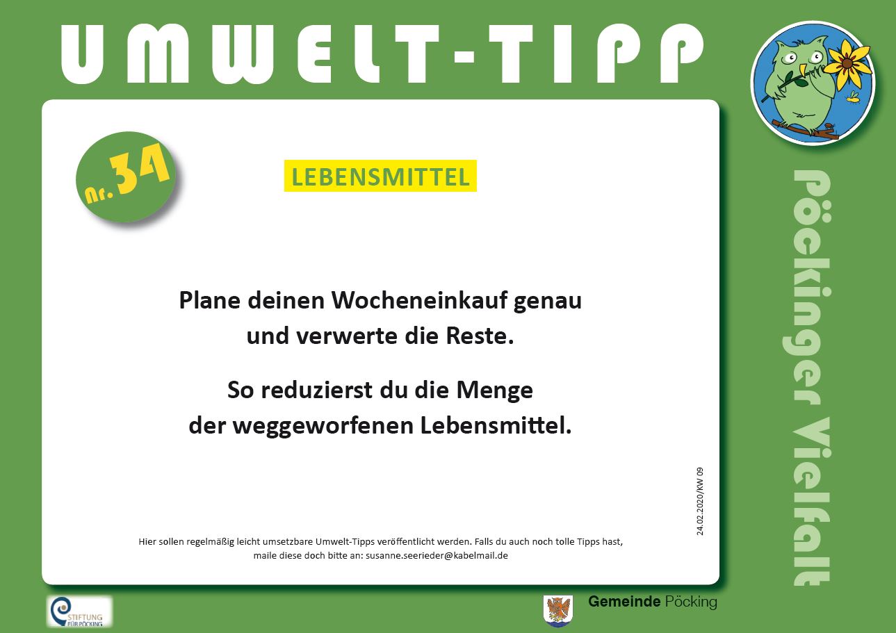 Projekte | Pöckinger Vielfalt | Umweltkalender