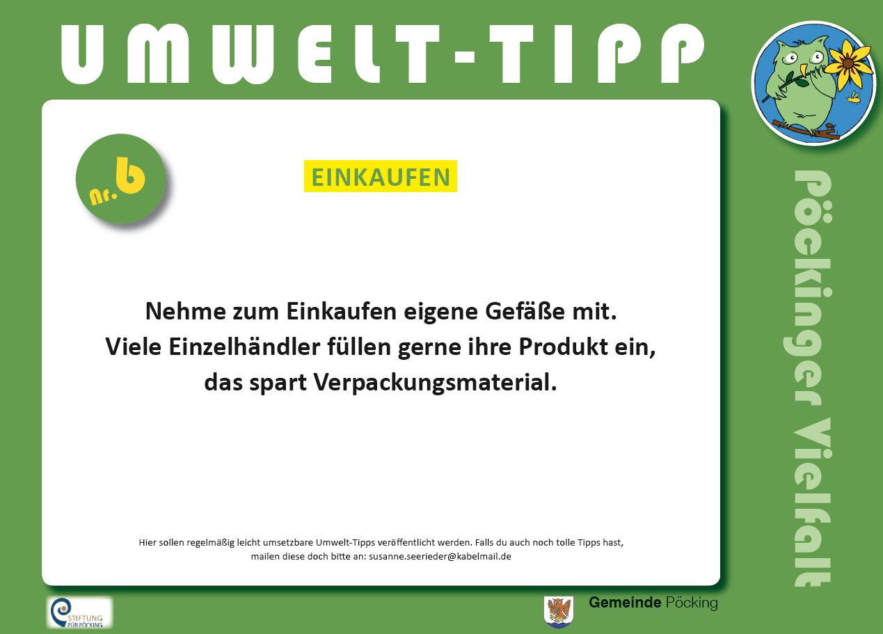 Projekte | Pöckinger Vielfalt | Umweltkalender