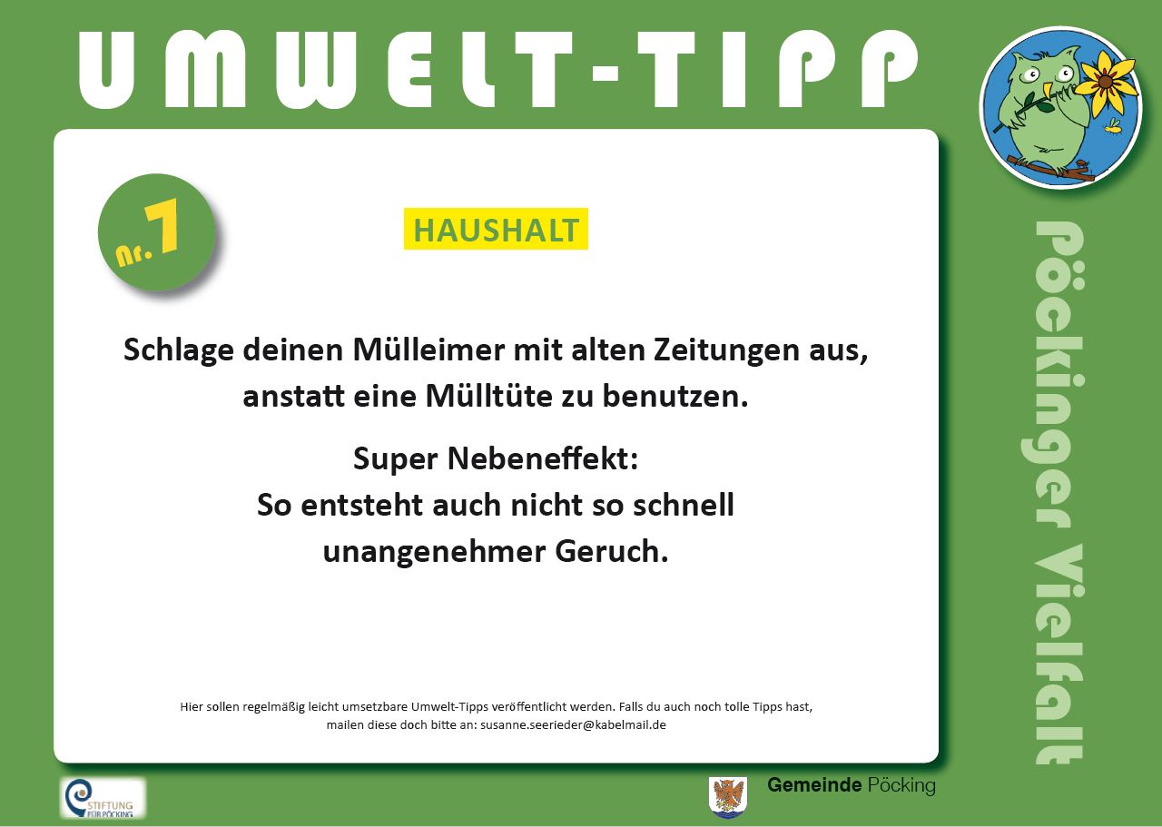 Projekte | Pöckinger Vielfalt | Umweltkalender